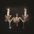 Copen Lamp, apliques de pared clásicos de España, comprar aplique en España, aplique de bronce y aplique de cristal